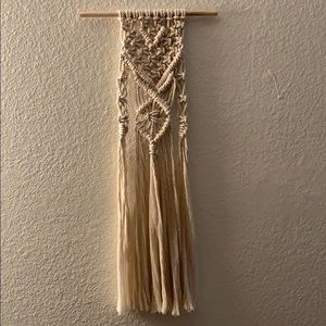 Macrame wall decor